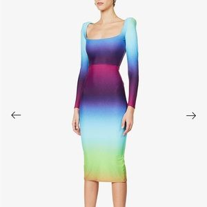 Alex Perry Toryn Gradient Dress Unworn